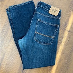 A & F Remsen Slim Straight Jeans